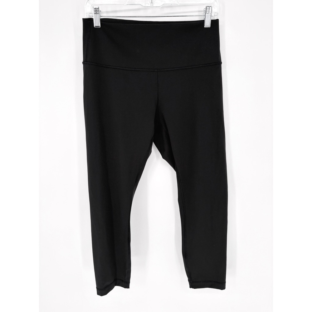 LULULEMON | Like New! Wunder Under Luxtreme Black Cropped Leggings | Sz 10 - Picture 4 of 12